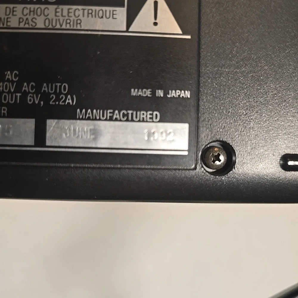 Genuine OEM‎ Panasonic Video AC Adapter PV-A16 Camcorder Battery Charger Tested